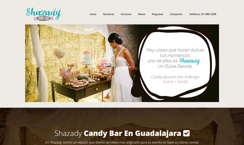shazady sitio web